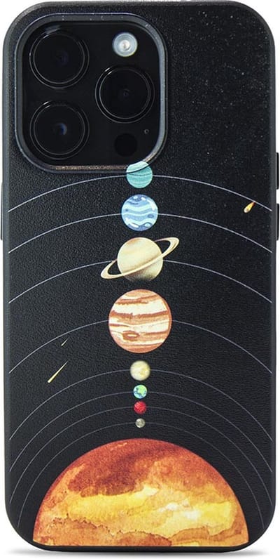iPhone 14 Pro hoesje - magsafe hoesje / Starcase Solar System - Sterren / iPhone hoesje met Magsafe