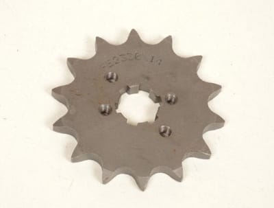 versnellingsbak output tandwiel frankrijk apparatuur voor motorfiets derbi 50 gpr racing 2006 tot 2010 14 tanden niet 420 nieuw