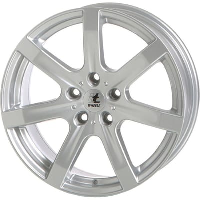 Aluminium velg 16 inch ITWHEELS Julia 5x112 7J ET35, Kleur Zilver