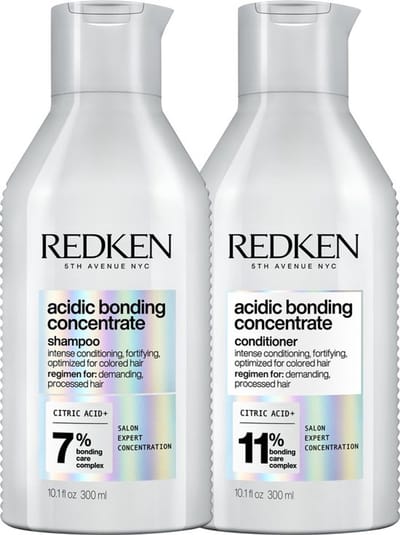 Redken - Acidic Bonding Concentrate Shampoo & Conditioner - Voordeelset Voor Beschadigd Haar