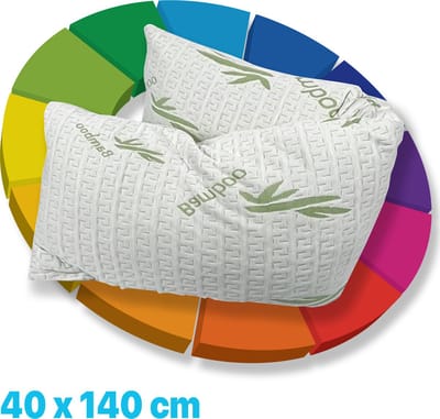 body pillow bamboe kussensloop - Body Pillow Kussenbeschermer gewatteerd - body pillow sloop - Ondersteunend Lichaamskussen Kussenbeschermer - bodypillow kussensloop