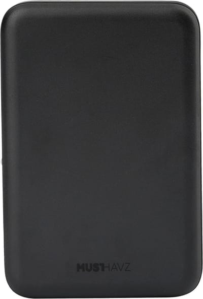 Musthavz - MagPower Powerbank - 10,000 mAh met MagSafe charging - zwart