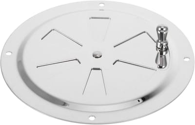 Ventilatierooster - Luchtrooster Deksel - Adequate Ventilatie - Verstelbaar Ontwerp - 5 inch - Zilver