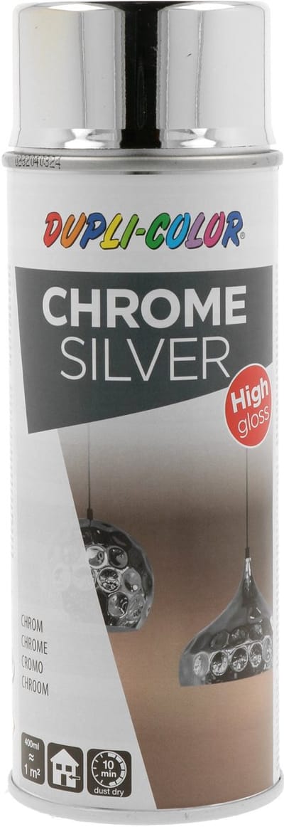MoTip / Dupli Color Deco Effect Spray in Spuitbus 400ml - Chrome/ Goud/ Koper - Chroom