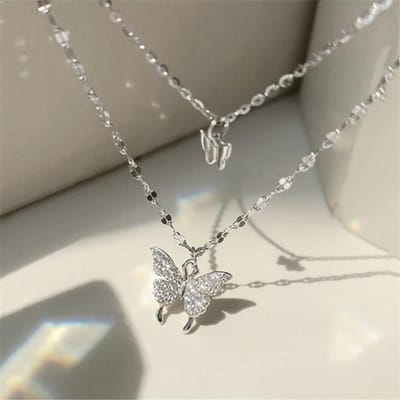Populaire zilveren kleur sprankelende sleutelbeen ketting choker ketting kraag voor vrouwen fijne sieraden bruiloft verjaardagscadeau