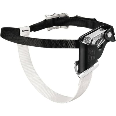 Petzl PANTIN – Voetklem links, zwart, voor SRT klimmen