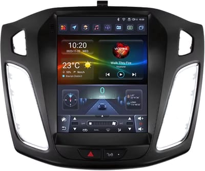 Autoradio met bluetooth - Carplay - Voor Ford Focus 3 MK3 (2011-2019) - Geschikt voor Apple en Android - Stereo - Navigatie - Navigatiesysteem auto - 3GB 32GB