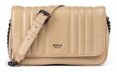 REPLAY Schoudertas Crossbody Bag Safari Beige