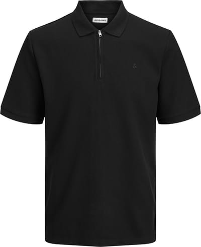 JACK&JONES - JJEAUSTIN ZIP POLO SS NOOS PLS - Heren - Polo's