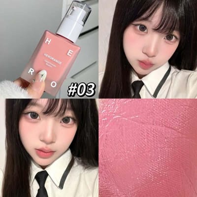 Blush liquide maquillage visage couleur naturelle maquillage nude rouge à joues