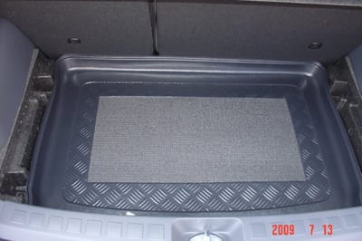 UITVERKOCHT - Kofferbakmat Mitsubishi Colt CZ5 2008-2013 (past op versie met lage gedeelte onder de plank) - Guardliner
