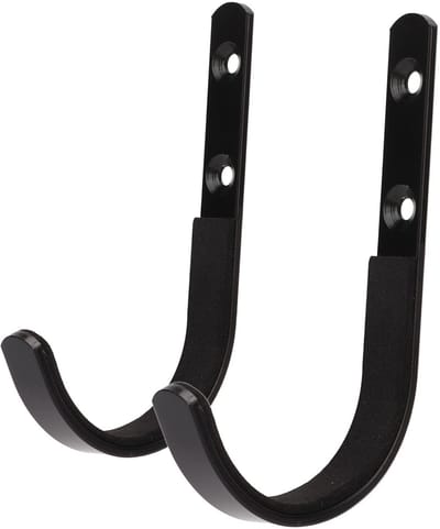 Dailygoody - Wandgemonteerde Kledinghanger - RVS Opbergrek - Voor Bogen en J-Haken - Ideaal voor ruimtebesparing - Eenvoudig te monteren - Geschikt vo..