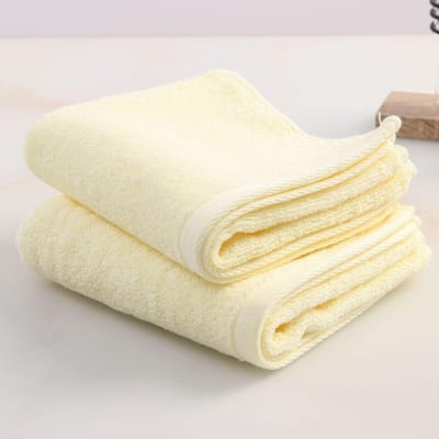 Handdoek Puur Katoen Verdikt Zacht Waterabsorberend Volwassen Gezichtswas Effen Kleur Cadeau voor Huishoudelijk Gebruik 75*35cm