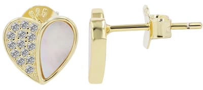 AKZENT Akzent damesoorbel "Aveline" van 925 Sterlingzilver, gerhodineerd, duurzaam