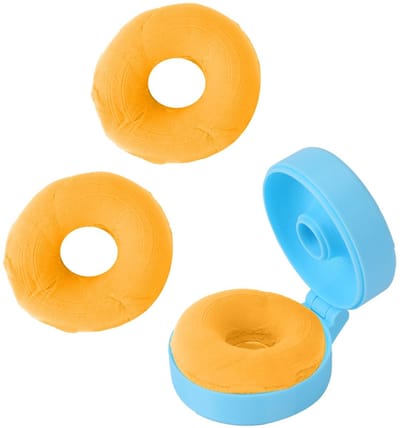 Dailygoods- Donutvorm Blauw - Bakvormen - Bakgereedschap - Cakepopvorm - Dessertaccessoires - Praktische Mal 5,3x4,5 cm - Bakvorm