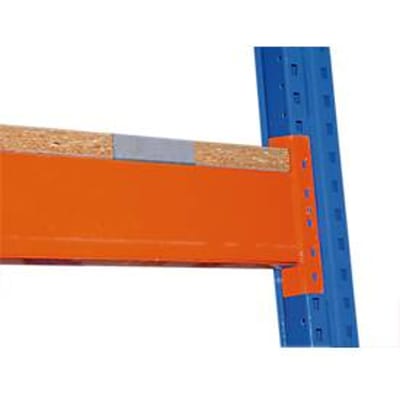 Schulte Lagertechnik spaanplaatniveau voor palletstellingen, dikte 38 mm, B 3600 x D 800 mm, voor staanderhoogte 50 mm, opgelegd, incl. centreerplaten