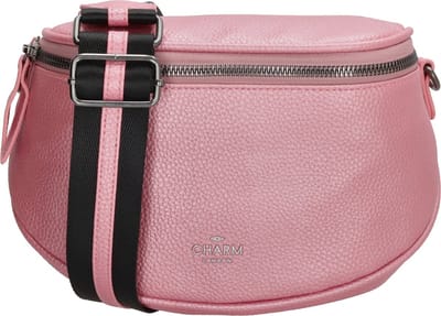 Charm London New York Heuptas - Crossbody Schoudertasje - Festival Tas - Fanny Pack - Roze