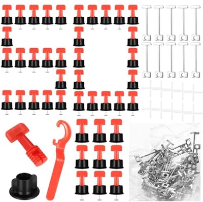 Tegelnivelleringssysteem 252 stuks - 2 mm tot 8 mm tegelkruisjes en afstandhouders