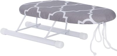 Mini Strijkplank - Opvouwbare Tafel - Kleding Details Strijken - Afneembare Wasbare Hoes - 28 x 12 x 5 cm