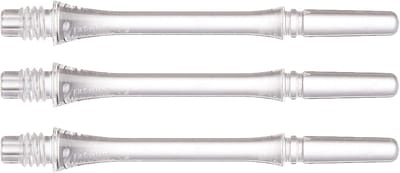 Dart Shafts - Dart Accessoires - Precisie Darts - Slank Spinning Ontwerp - Lengte 4 - Transparant