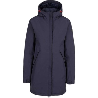 Trespass Dames TP75 Waterdichte Jas (Marineblauw)