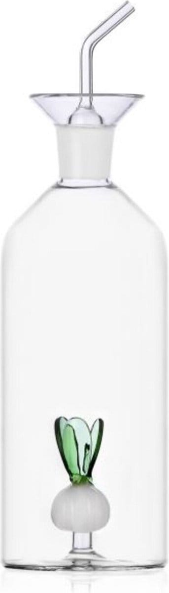 Ichendorf Milano - Olie/azijnfles - Handgemaakt borosilicaatglas - Geschikt voor vaatwasser