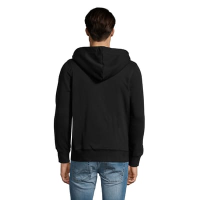 SOLS Sherpa jas met rits voor volwassenen (Zwart)
