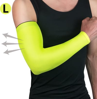 Livano Polswarmers - Armwarmers Dames - Duimopening - Wol - Armstukken - Winter - Groen - Maat L