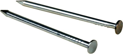 Gegalvaniseerde Spijkers - Metaal Bevestigers - Hout Verbinding - Gladde Schacht - 4.95 cm Lengte - Zilverkleurig
