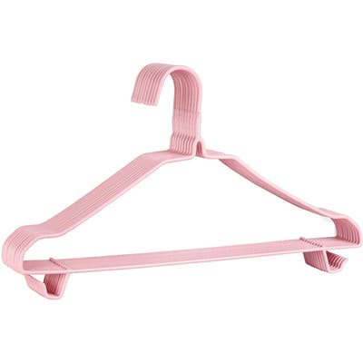 10 Stuks Naadloze Kledinghanger Nat Droog Gebruik Anti-Deformatie Anti-Slip Gekleurde Kledinghangers voor Nordic Powder 38cm