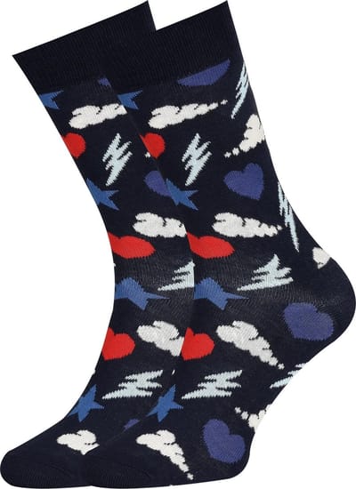 Happy Socks herensokken Storm Socks - stormachtig blauw -  Maat 36-40