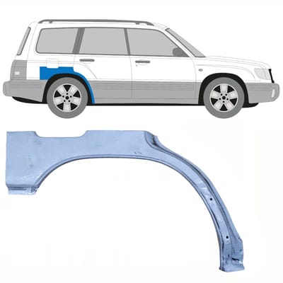 Reparatiepaneel achterspatbord voor Subaru Forester SF 1997-2002 / Rechts