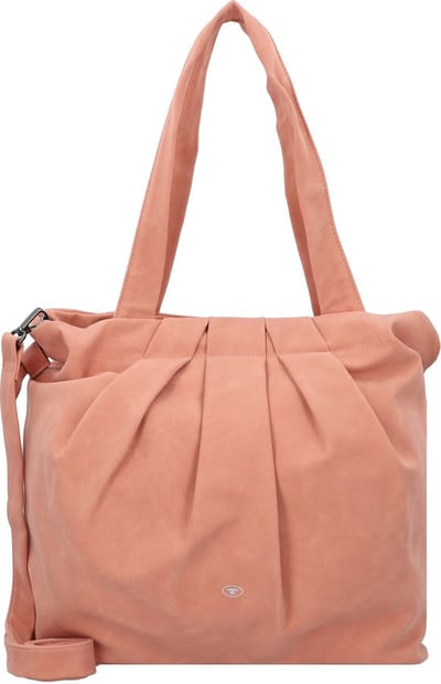 TOM TAILOR Schoudertas Aurelia Zip Shopper Old Rose Zalmroze
