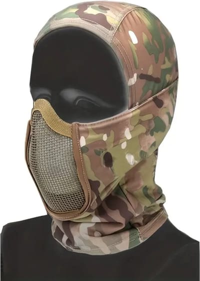 Bovista Airsoft Masker - Paintball - Mask - Tactical Helmet - Helm - Camouflage