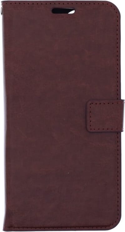 LuxeBass Hoesje geschikt voor iPhone 7/8 SE (2020) - Bookcase Bruin - portemonnee hoesje gsm hoesje - telefoonhoes - telefoonhoesjes