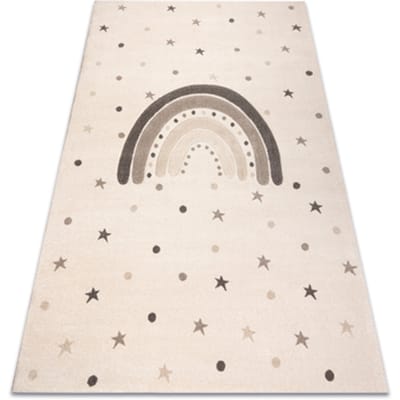 Kleden Rugsx KIDDO tapijt 5151 crème / beige, regenboog, 80x150 cm