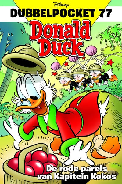 Donald Duck Dubbelpocket 77 - De rode parels van Kapitein Kokos