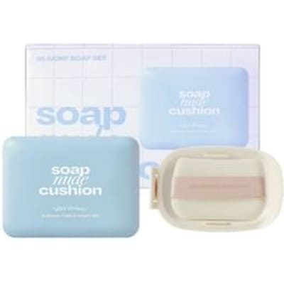 alternativestereo - Soap Nude Cushion Set - 2 Colors #01 Ivory Soap