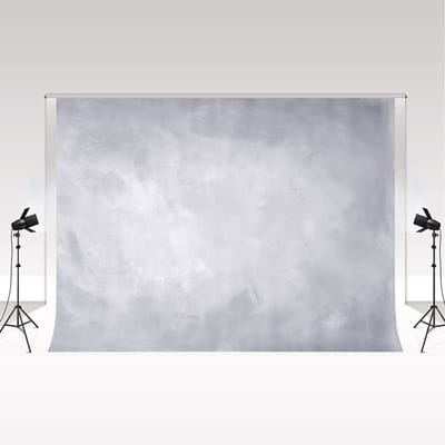 Dailygoods- Foto Achtergrond Lichtgrijs - 7 x 5 m - Microfiber - Naadloos - Duurzaam - Geschikt voor Fotoshoot - Fotografie Achtergrond