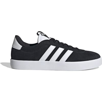 Adidas VL Court Sneakers Dames - Zwart - Maat 38 2/3 - Leer