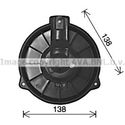 Elektromotor, interieurventilator AVA COOLING HD8318