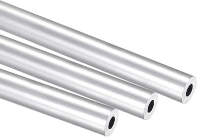 3 Stuks 6063 Aluminium Ronde Buis, 12mm OD, 5mm ID, 300mm Lengte, Naadloze Aluminium Buis voor Industrie en Doe-Het-Zelf Projecten