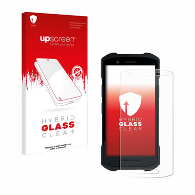 upscreen - Screenprotector voor Zebra TC21/ TC26 - Folie Beschermfolie Beschermglas transparant