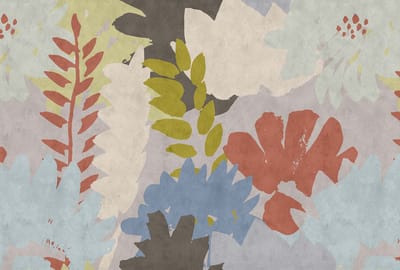 Fotobehang floralCollage3 DD114132 Livingwalls Walls by Patel | Fotobehang