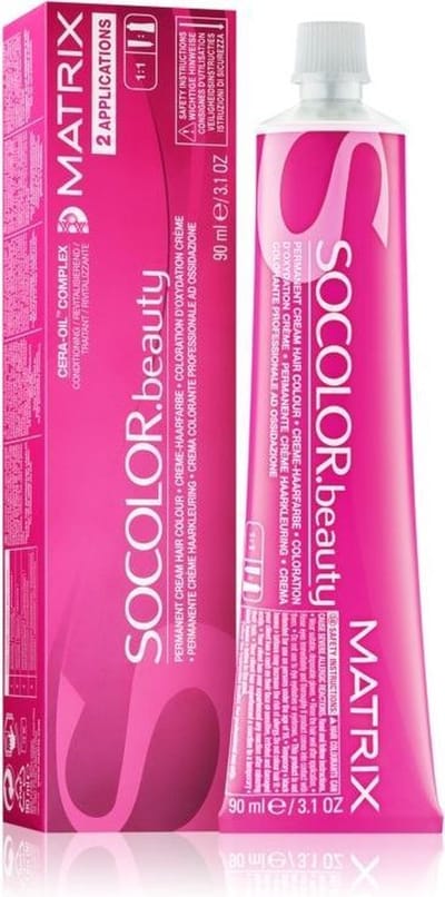 Matrix SOCOLOR.BEAUTY haarkleuring Bruin 90 ml 3Vr Donker Bruin Violet Rood