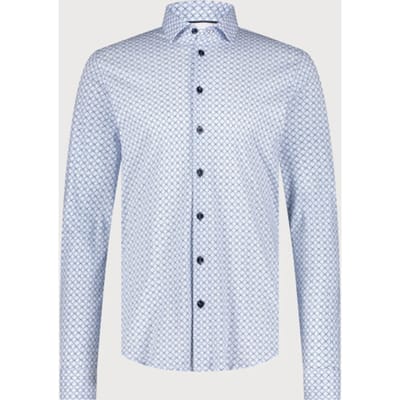 Blue Industry Het geometrische print overhemd |
