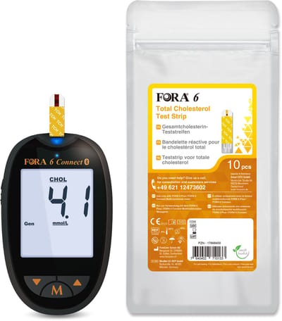 FORA 6 Connect Cholesterol Meter - mmol/l (Multi-parameter)