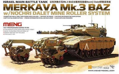 Meng - 1/35 Merkava Mk.3 BAZ mit Minenroller