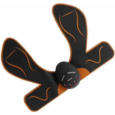 EMS Heuptrainer Bilspierlift Massageapparaat Heupspierstimulatie Massager 1# black