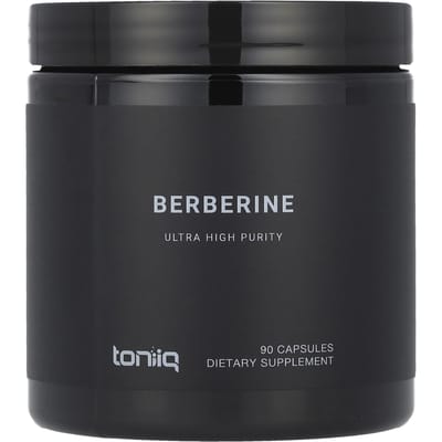 Toniiq, Berberine, 500mg, 90 Capsules